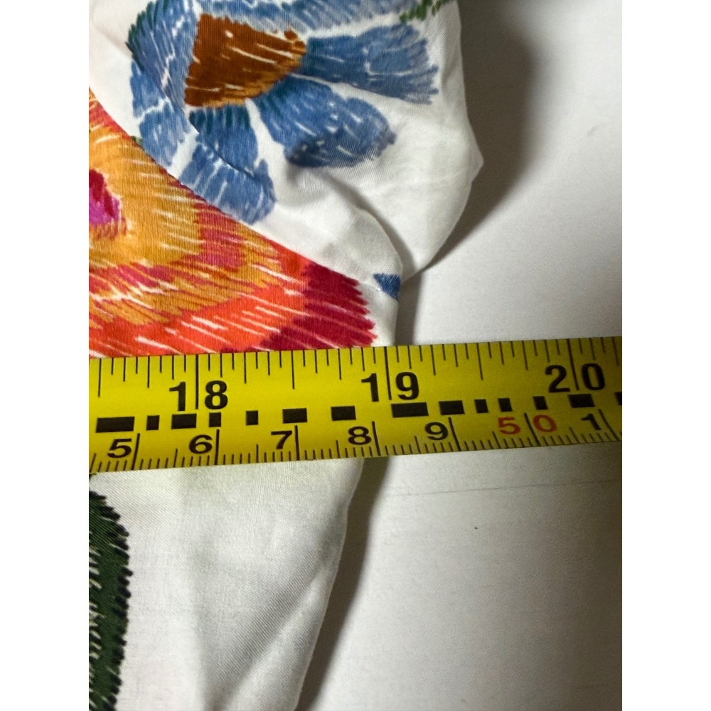 FARM RIO BLOOM GARDEN OFF WHITE ROMPER SZ M NWT $220 - Picture 5 of 11